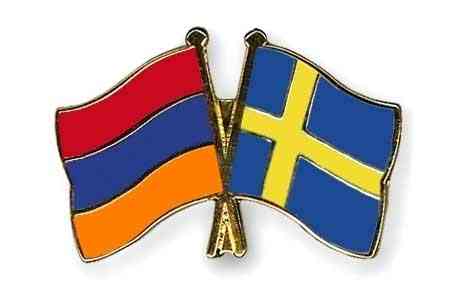 Sweden ready to assist Armenia`s democratic progress 