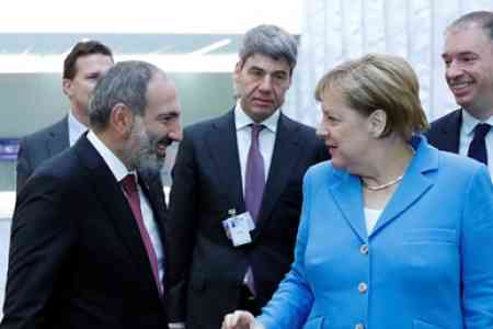 Nikol Pashinyan urged Angela Merkel to make every effort to curb  Turkey`s destructive position