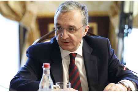 Armenian Foreign Minister: The formula "shoot with one hand,  negotiate with the other" is not effective and it is rejected by the  Armenian side