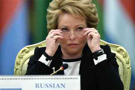 Matvienko on situation in Karabakh conflict zone: Any escalation will  only mean new casualties