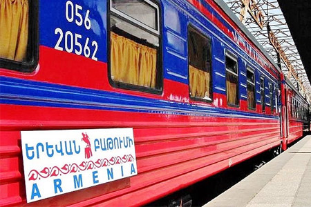 Georgia and Armenia restore railway connection 