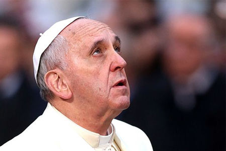 Pope called for peace in the Caucasus