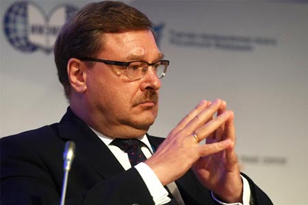 Kosachev: The initiative on peacekeepers in Karabakh can come only  from Yerevan or Baku
