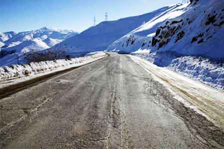 МЧС: Автодороги в Армении в основном проходимы