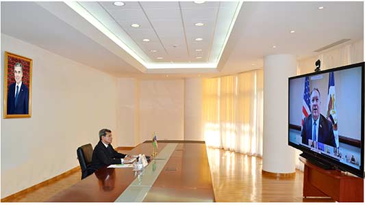 Глава МИД Туркменистана принял участие в министерской встрече в формате «С5+1»