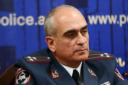 Тигран Есаян покинул пост замначальника Полиции Армении