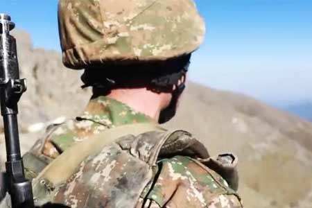 АО Арцаха: Оперативная обстановка на линии соприкосновения карабахско- азербайджаснких войск относительно стабильная