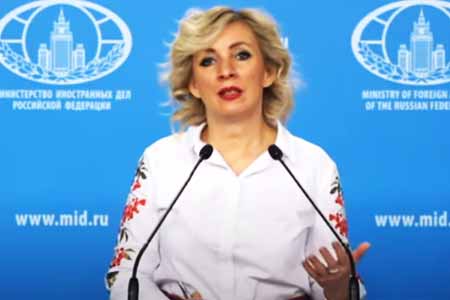 Захарова: Международные наблюдатели не смогут отделаться молчанием на фоне вопиющих попрание интересов целого народа на выборах в Армении