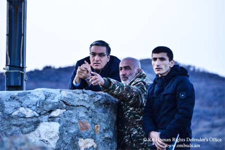 Azerbaijani military continue to rampage on the territory of Armenia