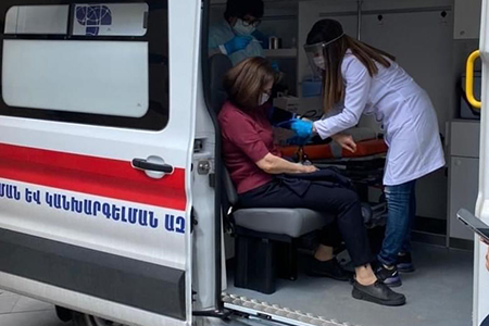 К началу лета в Армении вакцинировалось от коронавируса 46 503 человека
