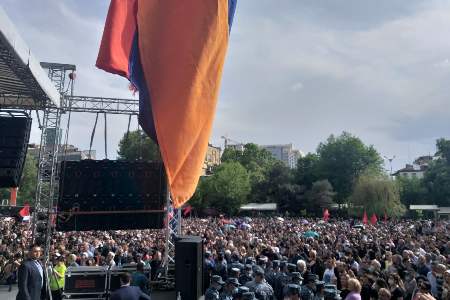 Robert Kocharian promises to build an Armenia that every Armenian  will be proud of