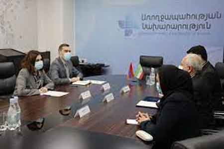 Armenia`s health minister, Iranian ambassador discuss cooperation in  health sector  