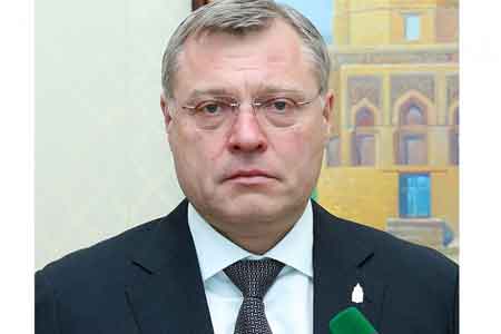 Президент Туркменистана принял губернатора Астраханской области России