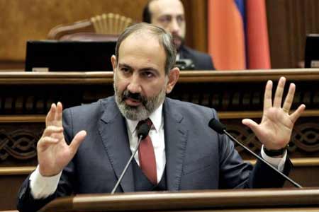 Никол Пашинян: Азербайджан хочет не мирного договора, а захвата новых территорий Армении