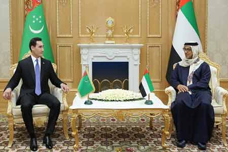Встреча Президента Туркменистана с Вице-президентом, заместителем Премьер-министра ОАЭ