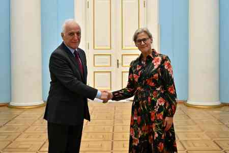 Newly appointed Ambassador of Sweden presents  her credentials to  President of Armenia