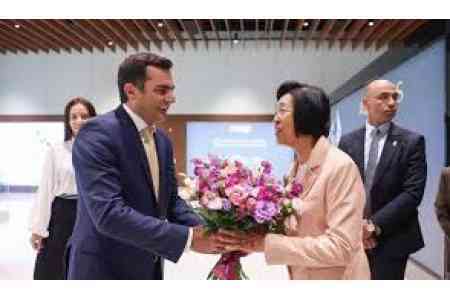 Armenia interested in developing cooperation with China, including on  multilateral platforms - NA vice-speaker 