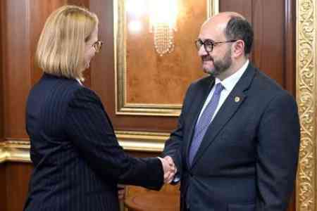 Chief of Staff to Prime Minister of Armenia meets with German Ambassador