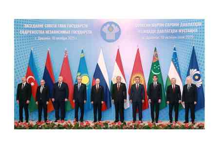 President Serdar Berdimuhamedov participated to the meeting of the CIS Council of Heads of State