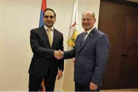Tigran Avinyan, Mayor of Rostov-on-Don discuss new cooperation  opportunities