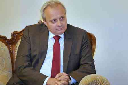 RF ambassador to Armenia meets with Alexander Pushkin Russian  Language Institute rector 
