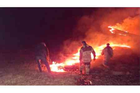 Fights against fires continues in Tavush 