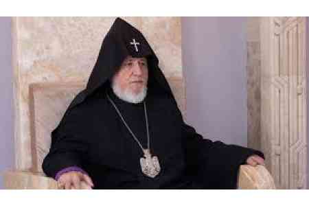 Catholicos of All Armenians, representatives of International  Evangelical Church  in Germany discuss situation in the region