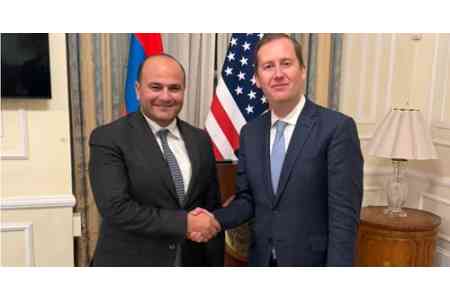 Armenian Ambassador met with  U.S. Ambassador to India