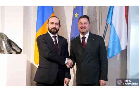 Armenia, Luxembourg sign  Joint Declaration on Strategic Partnership  between the Republic of Armenia and the Grand Duchy of Luxembourg