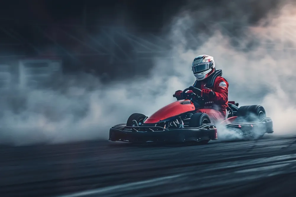 Armenian Formula 1 driver takes third place in junior karting