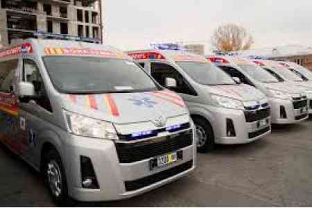 Yerevan Ambulance Service gets new cars 