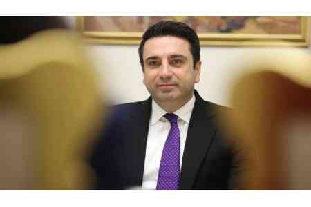 Alen Simonyan raises issue of Armenian PoWs with Bulgarian Ambassador