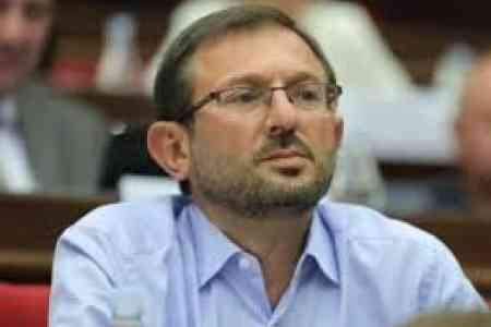 Opposition MP Gegham Manukyan  criticizes  Armenia`s Foreign  Intelligence Service  report as "essay on random topic" 