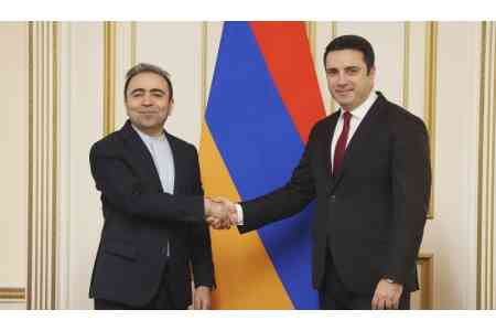 RA NA speaker, Iranian ambassador discuss regional problems 