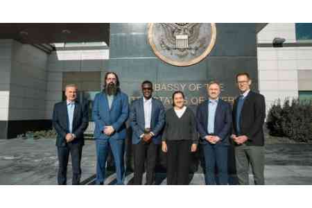 Team from U.S. engineering consulting firm AECOM visits Armenia to  initiate work on survey of TRIPP site