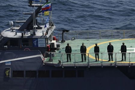Russia and Iran announced joint naval exercises amid a looming US strike