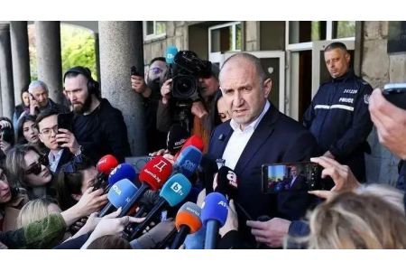 Former Bulgarian President Radev`s coalition leads in elections