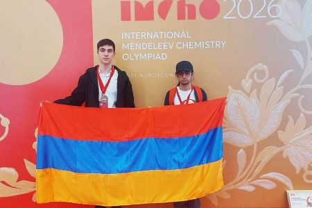 Армянский школьник завоевал бронзовую медаль на юбилейной Международной Менделеевской олимпиаде по химии в Москве