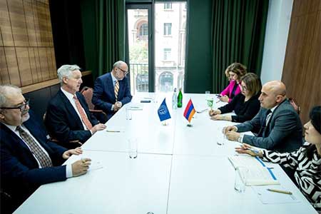 IFES President,  Armenia`s CEC Chairperson discuss cooperation  prospects 