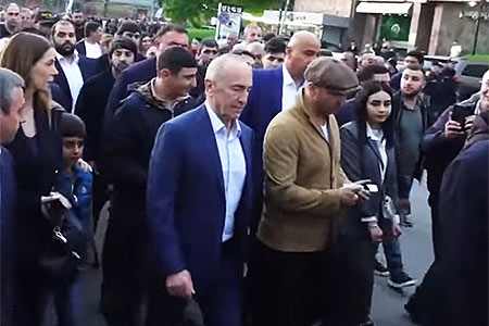 "Armenia" bloc`s election campaign kicks off at Eternal Flame Square  in Echmiadzin
