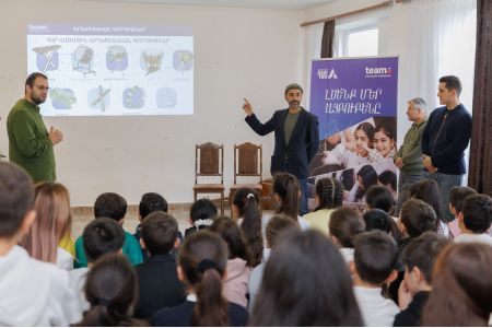 With Team`s support, hundreds of schoolchildren from Tavush take part  in Symphony Class education program