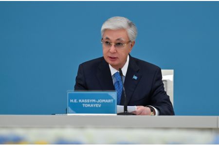Выступление Президента Касым-Жомарта Токаева на заседании неформального саммита ОТГ