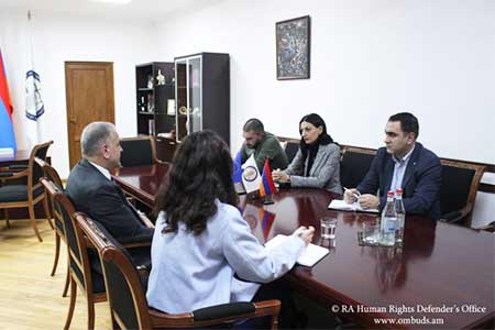 RA Human Rights Defender draws EU ambassadors to problem of applying  detention as preventive measure during election process 