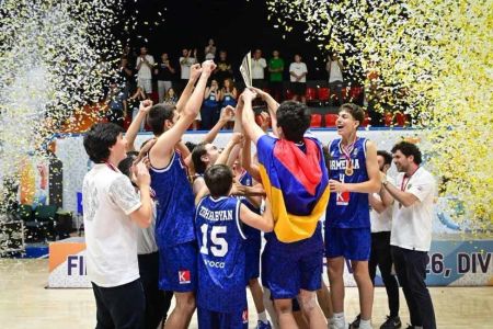 Armenian U16 basketball player named MVP of European Championship
