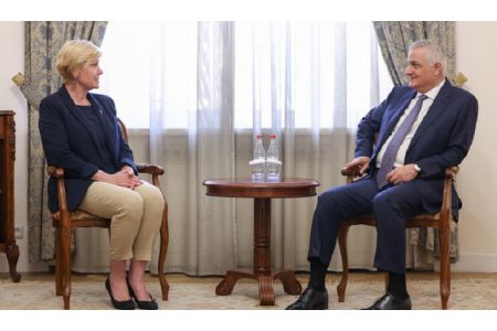 Deputy PM receives delegation from Estonian Centre for International Development