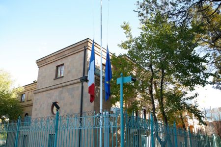 French Embassy in Armenia confirmed poisoning of guests at a reception to mark Bastille Day.