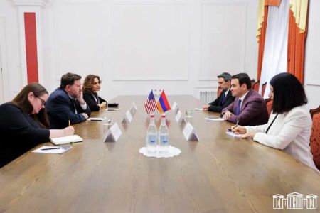 Представители фракции <Сильная Армения> провели встречу с временным поверенным в делах США в РА
